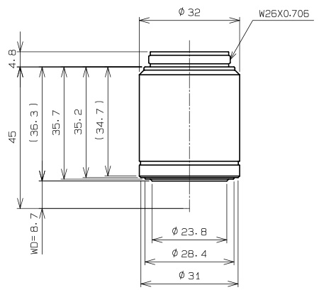 MPLFLN2.5xBD外形尺寸