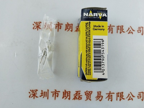 NARVA利华  HLL 6V20WG4 55912 卤素灯泡