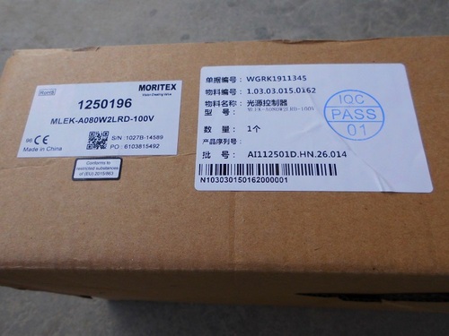 MORITEX茉丽特  MLEK-A080W2LRD-100V LED光源控制器