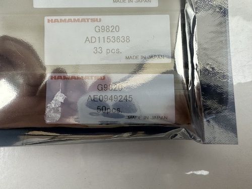 HAMAMATSU滨松   G9820 InGaAs PIN光电二极管
