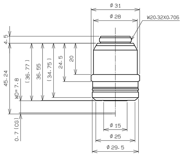 LCPLFLN20xLCDDimensions LCPLFLN20xLCD Dimensions