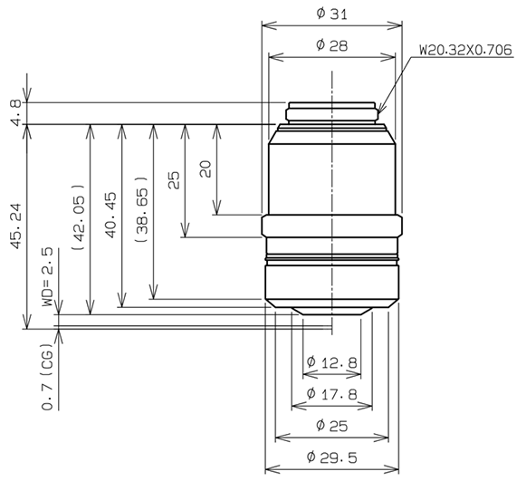 LCPLFLN50xLCD Dimensions LCPLFLN50xLCD Dimensions