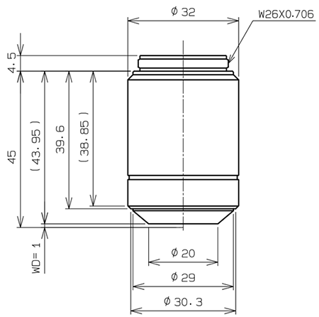 MPLFLN50xBD外形尺寸