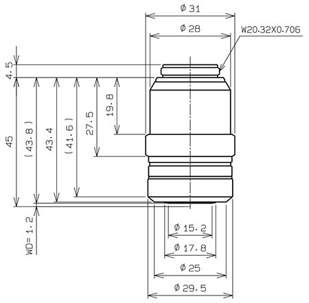 LCPLN100XIR Dimensions LCPLN100XIR Dimensions