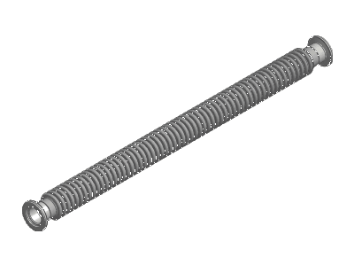 NEWPORT 优铂特 100317413  ISO-KF Thin Wall Metal Vacuum Hose