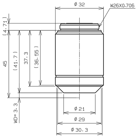 LMPLFLN100xBD Dimensions LMPLFLN100xBD Dimensions