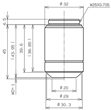 MPLFLN100xBD外形尺寸