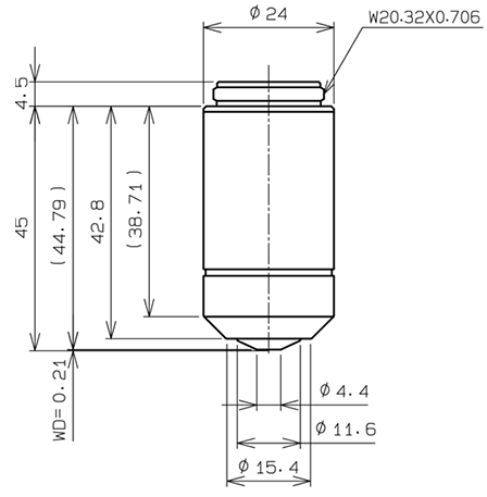 MPLN100x Dimensions MPLN100x Dimensions