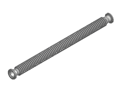 NEWPORT 优铂特 100315903  ISO-KF Thick Wall Metal Vacuum Hose